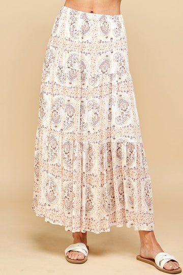 Part Of Me Maxi Skirt- Taupe