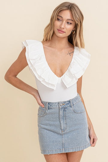Daylight Dreams Bodysuit- White
