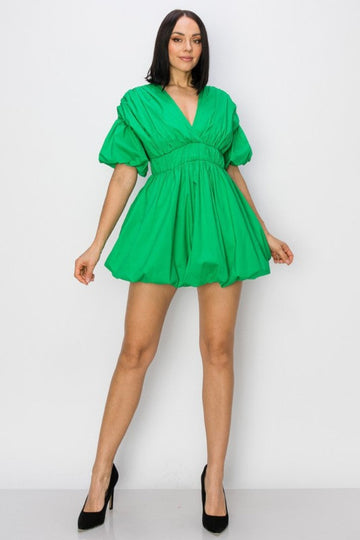 A Long Shot Dress- Green