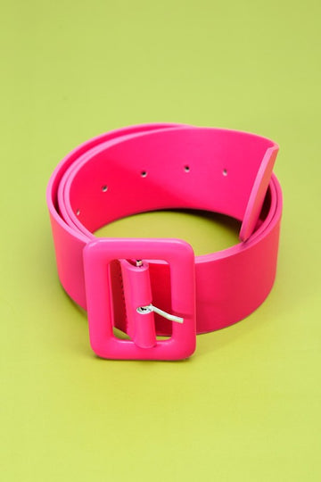 Felt Cute Belt- Fuchsia