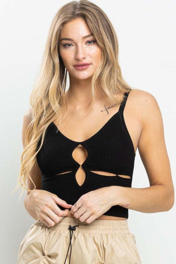 Point It Out Top- Black