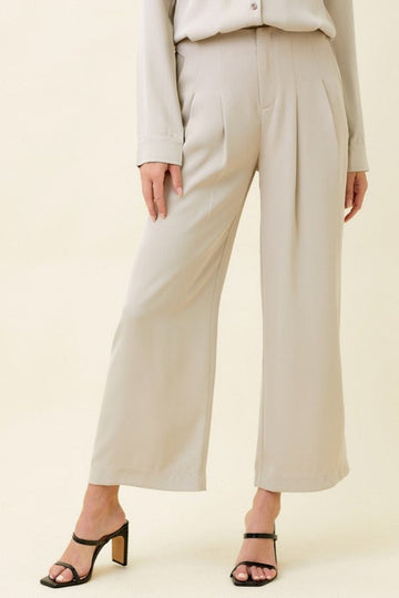 Look Around Pants- Taupe