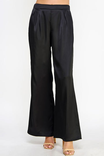 Bring Me Along Flare Pants- Black