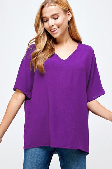 Can't Reach You Top - Purple