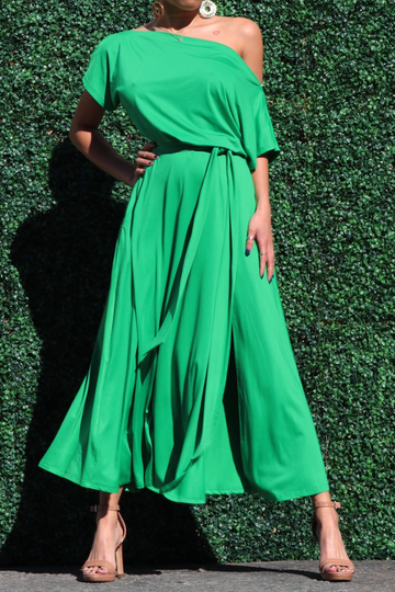 Still Fine Midi Dress - Kelly Green