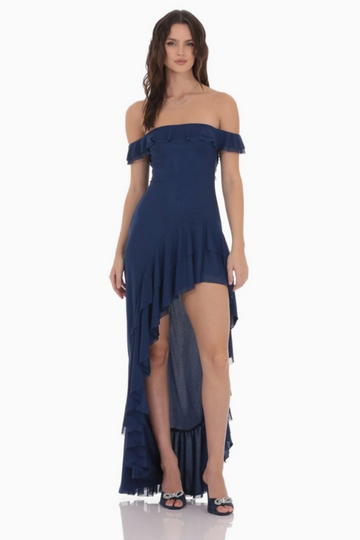 Lucy In The Sky Leyna Maxi Dress- Blue