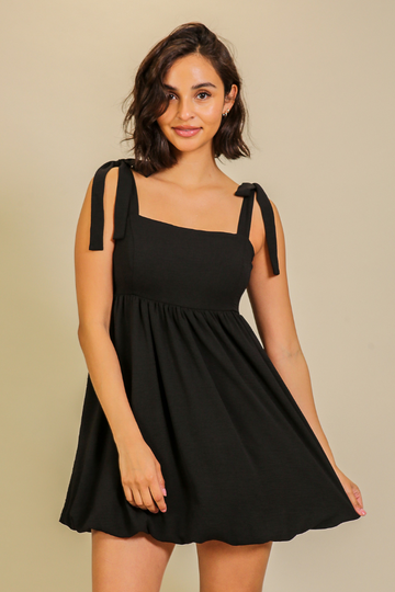 Lead With Me Dress - Black
