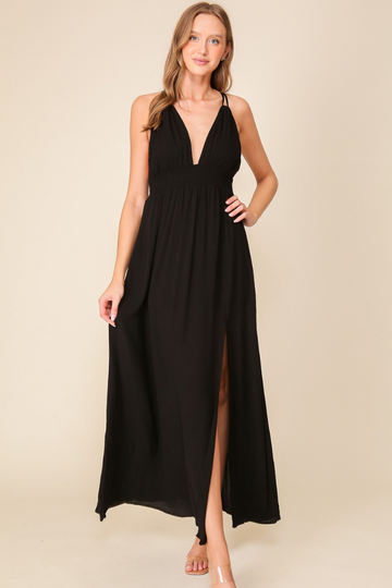 I Believe Maxi Dress - Black