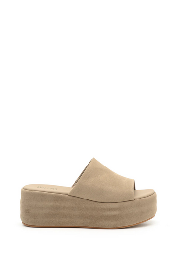 Harbor Platform Sandal - Taupe