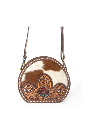 Myra Rosemark Round Bag - Canyon Hide