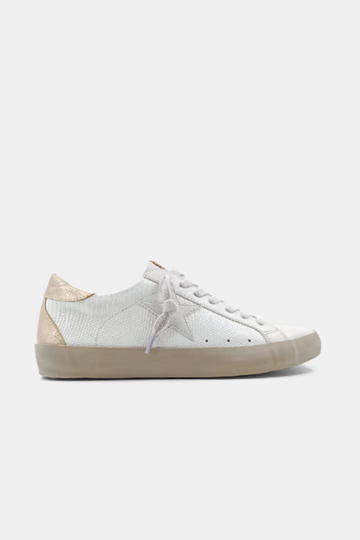 Paula Sneaker- Bone Lizard