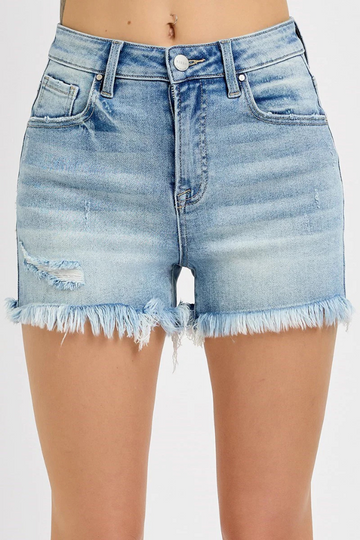 Only You Denim Shorts - Light Wash