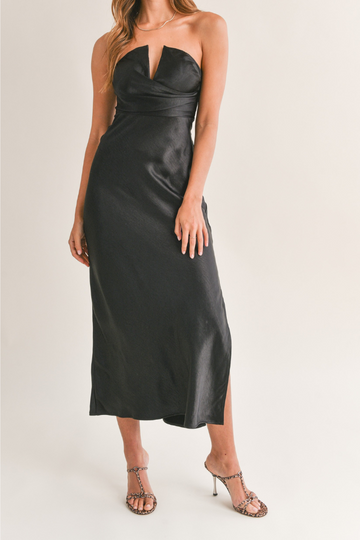 Like Heaven Maxi Dress - Black