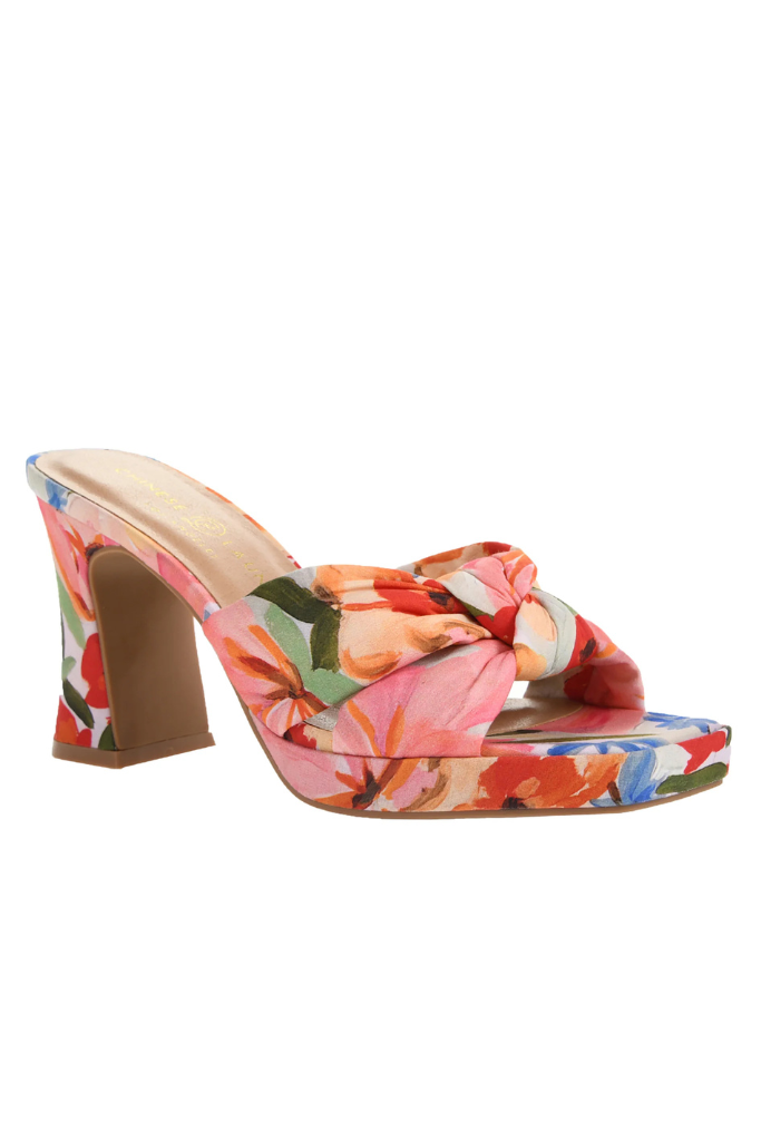 Dirty Laundry Gwinn Heel - Red Floral
