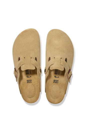 Birkenstock Men's Boston Clog - Latte Cream