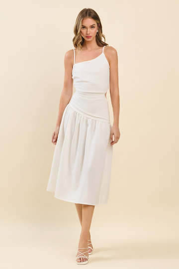 Extra Sweet Midi Dress - White
