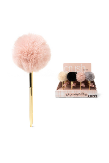 Crush Noted Pom Pom Pen -