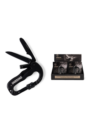 Unbound Carabiner Multitool - Black