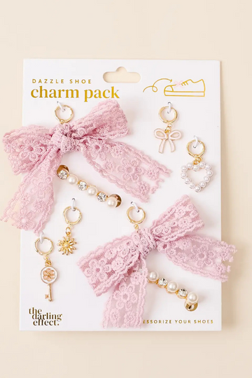 Shoe Charm Pack - Key To My Heart