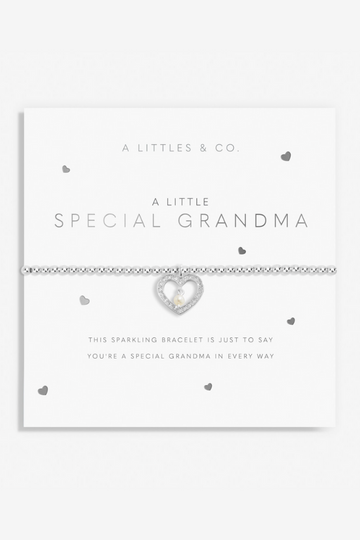 A Little 'Special Grandma' Bracelet- Silver
