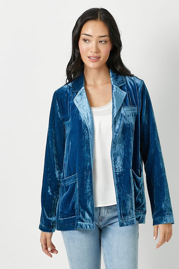 Night On The Town Blazer- Blue
