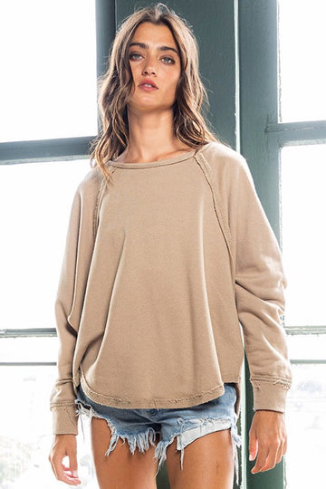 Making Motion Sweatshirt- Taupe