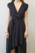Arissa Midi Dress - Black