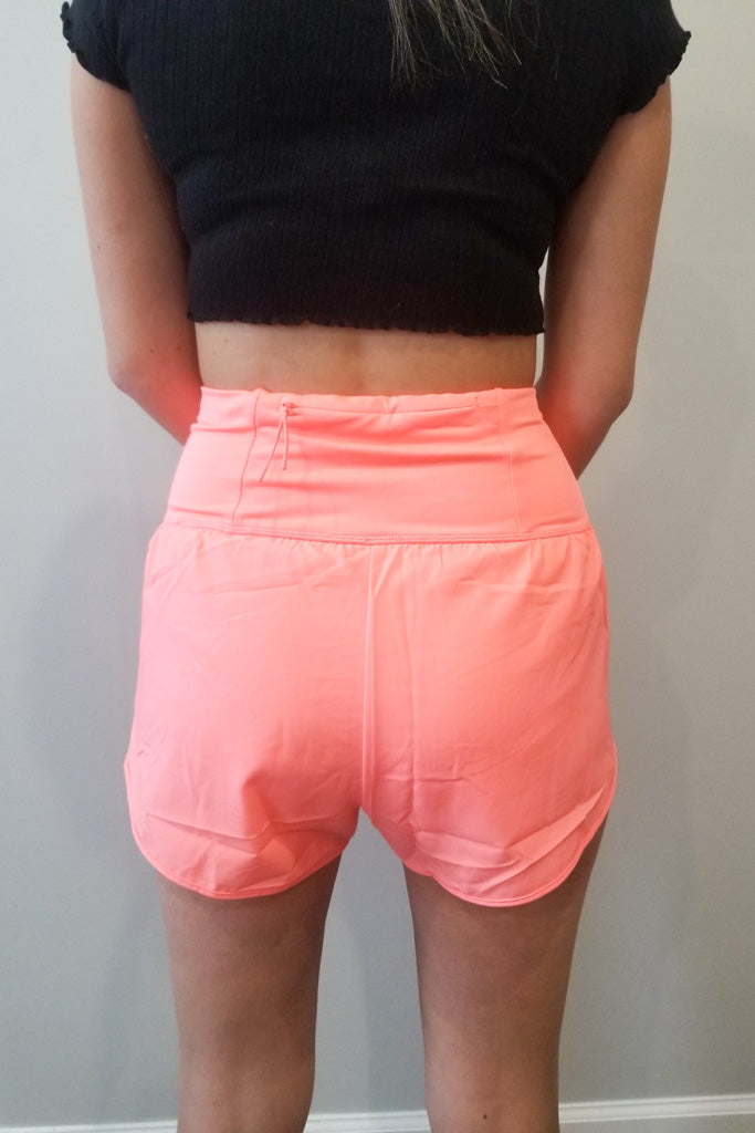 Don&#039;t Doubt Shorts - Neon Coral