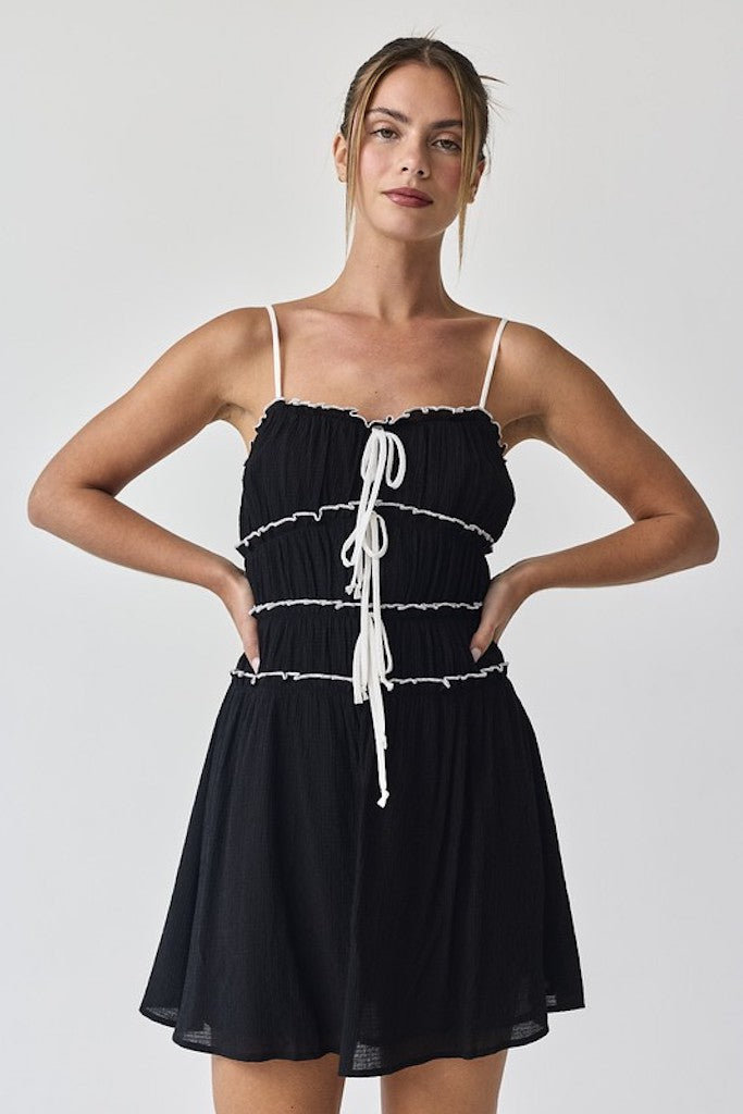 Quincy Mini Dress- Black