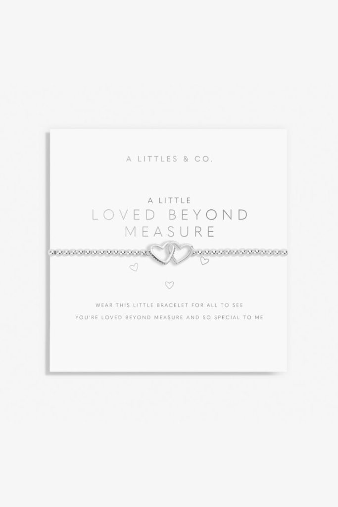 A Little &#039;Loved Beyond Measure&#039; Bracelet- Silver