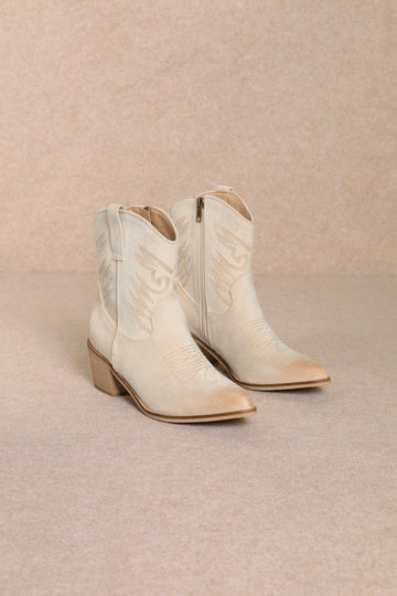 Casey Booties- Beige