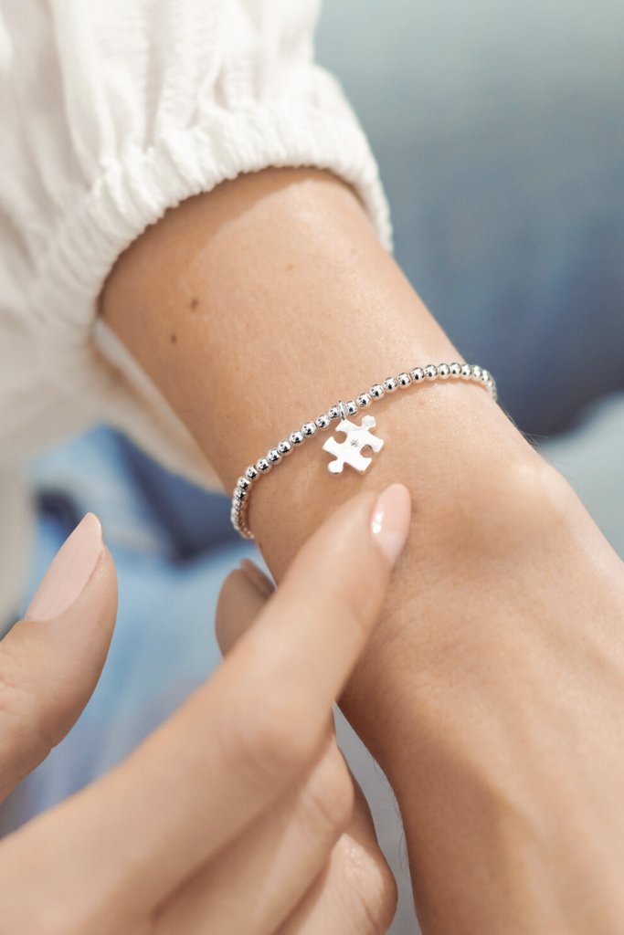 A Little 'Love You To Pieces' Bracelet- Silver