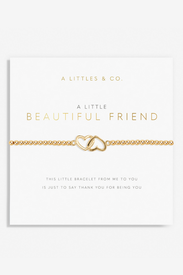 A Little 'Beautiful Friend' Bracelet- Gold