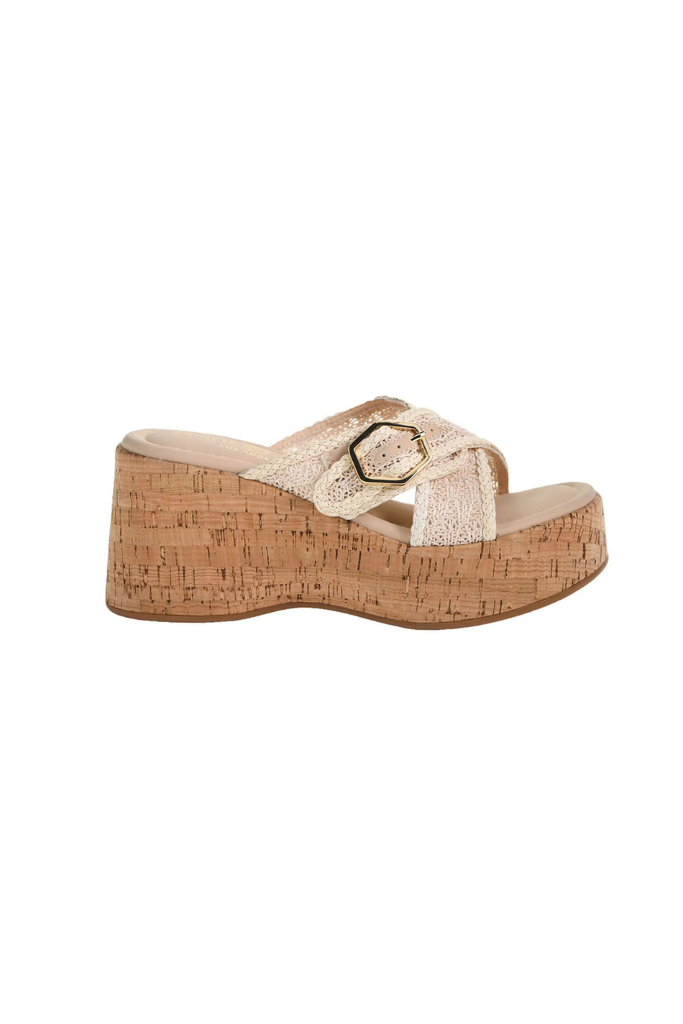 Dirty Laundry LouLou Platform Sandal - Cream