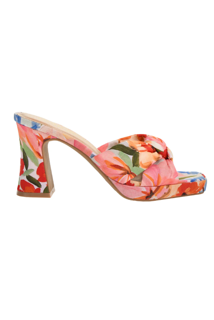 Dirty Laundry Gwinn Heel - Red Floral