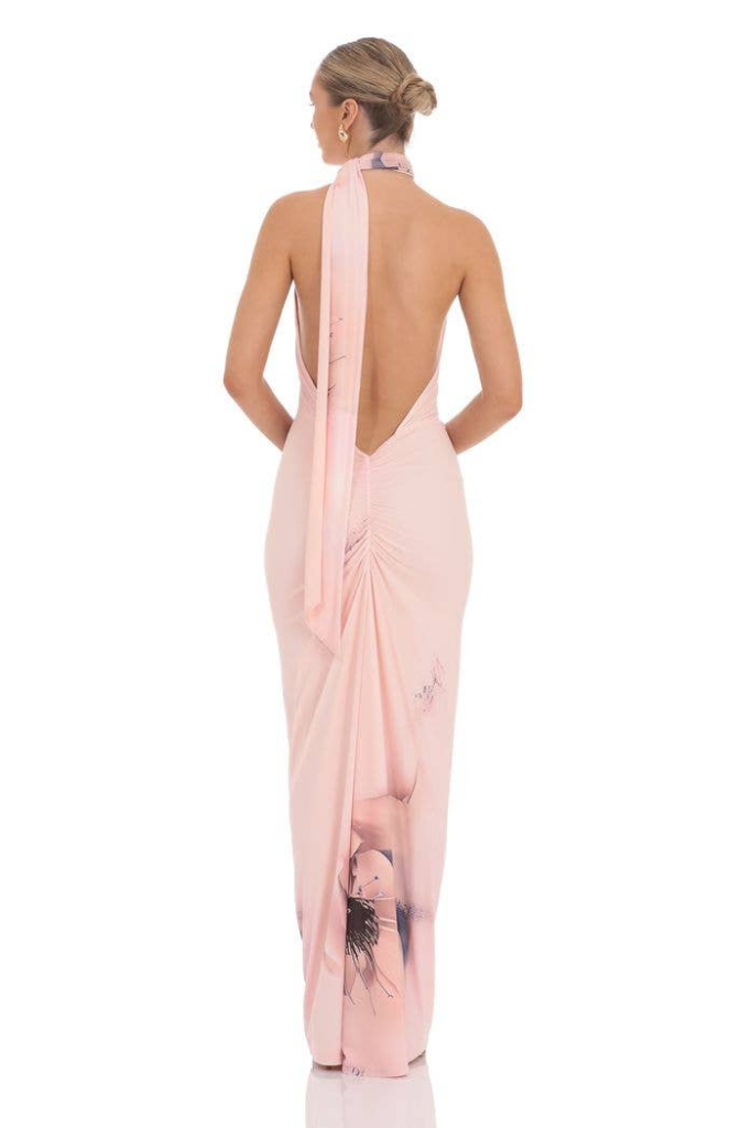 Lucy In The Sky Chrissy Maxi Dress - Pink