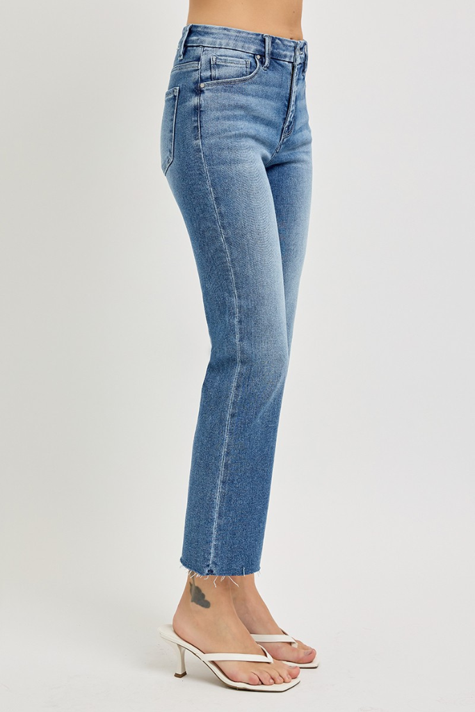 Keep My Cool Straight Leg Jeans - Medium Wash
