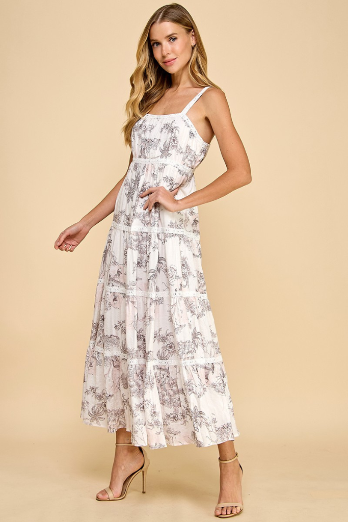 Rebel Without Maxi Dress - Blush