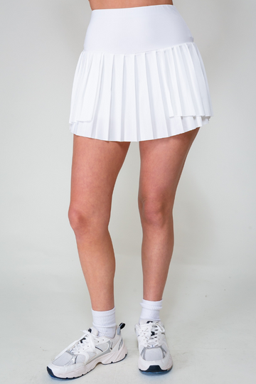 Catch Me Tennis Skort - Ivory