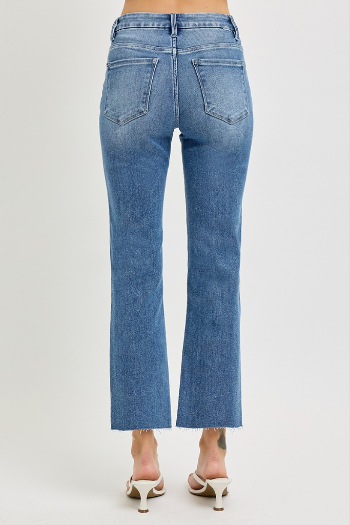 Keep My Cool Straight Leg Jeans - Medium Wash