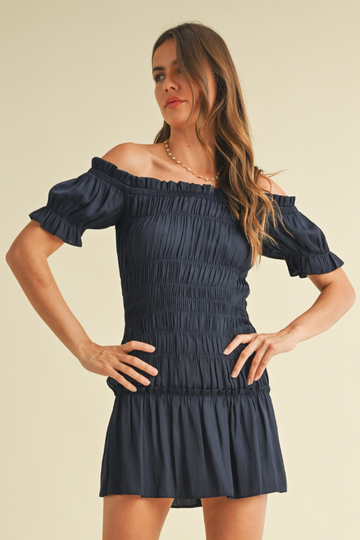 Perfect Day Dress - Navy