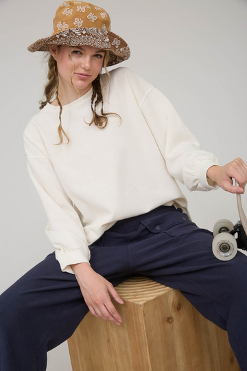 Close By Knit Top - Oatmeal