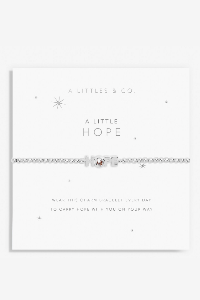 A Little 'Hope' Bracelet- Silver