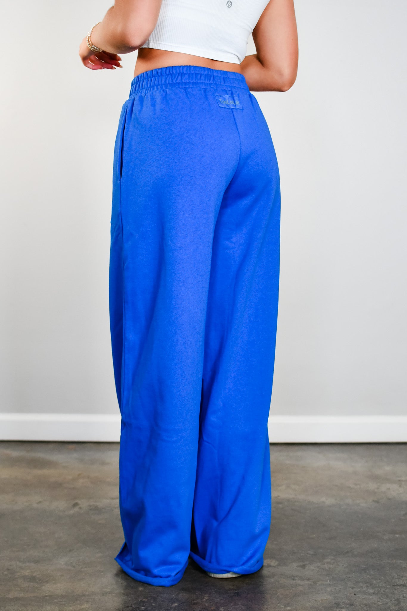 Tooloolah Baseline Straight Leg Joggers - Royal Blue