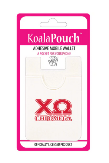 Greek Letter Koala Pouch - Chi Omega