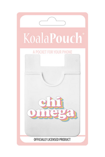 Sorority Retro Koala Pouch - Chi Omega