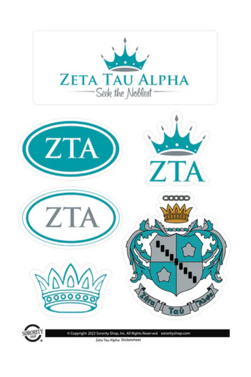 Brand Focus Sticker Sheet - Zeta