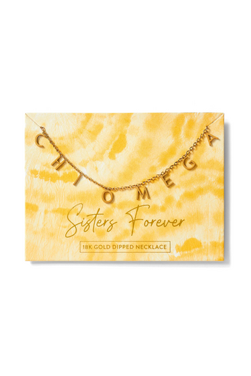Sorority Name Necklace - Chi O