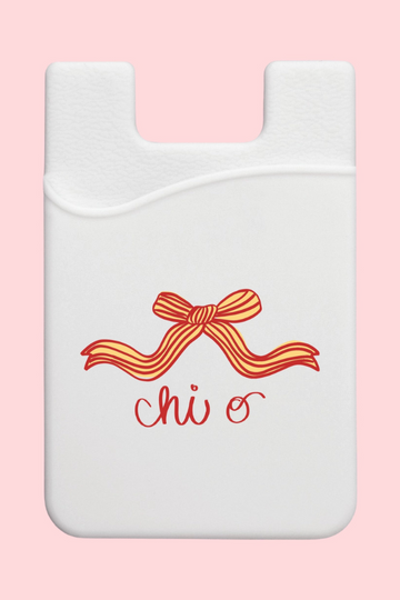 Sorority Bow Phone Wallet - Chi O