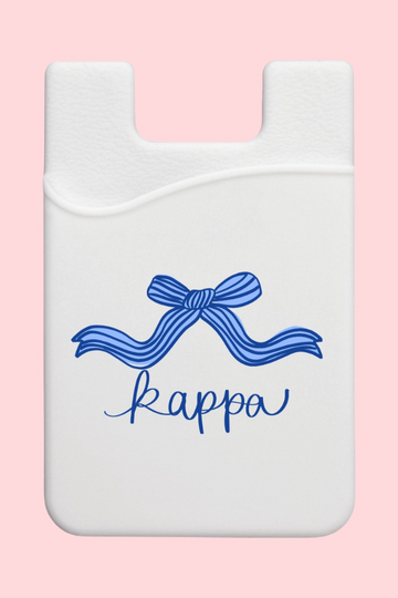 Sorority Bow Phone Wallet - KKG